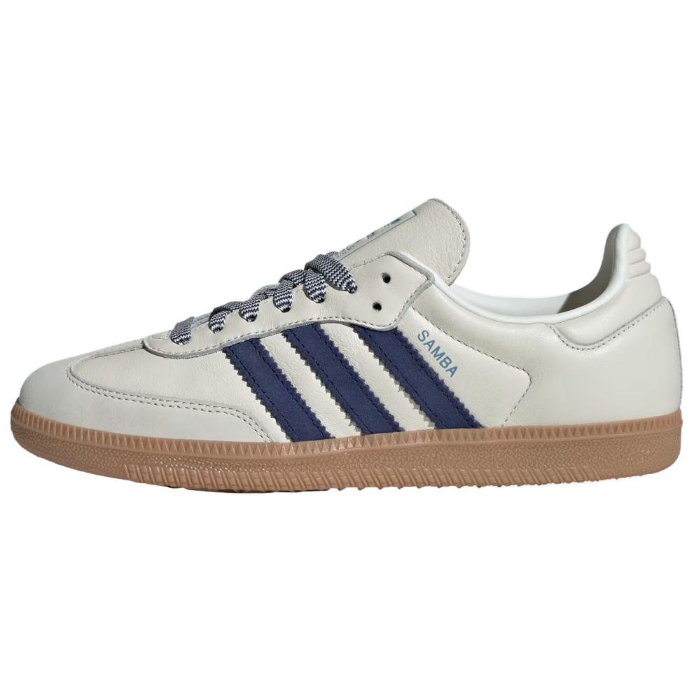 

Кроссовки adidas Samba Women's OG 'Off White Dark Blue', белый/темно-синий