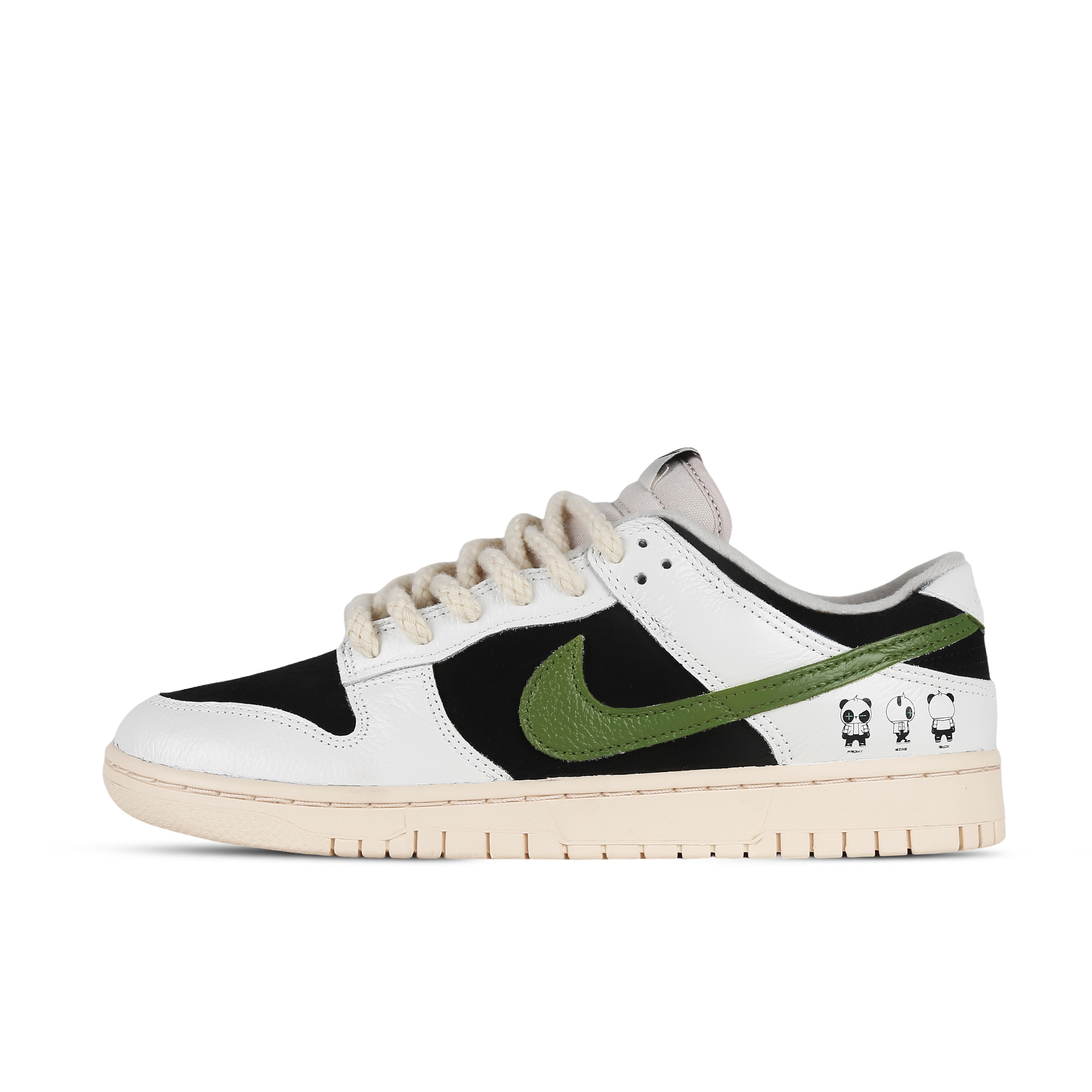 

Мужские кроссовки для скейтбординга Nike Dunk, White/Green/Black