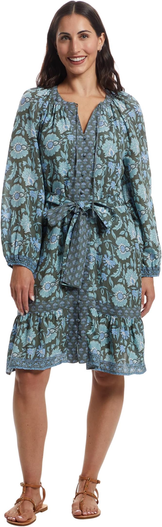 

Платье Vineyard Vines Lucy Mini Dress, цвет Edie Floral Balsam