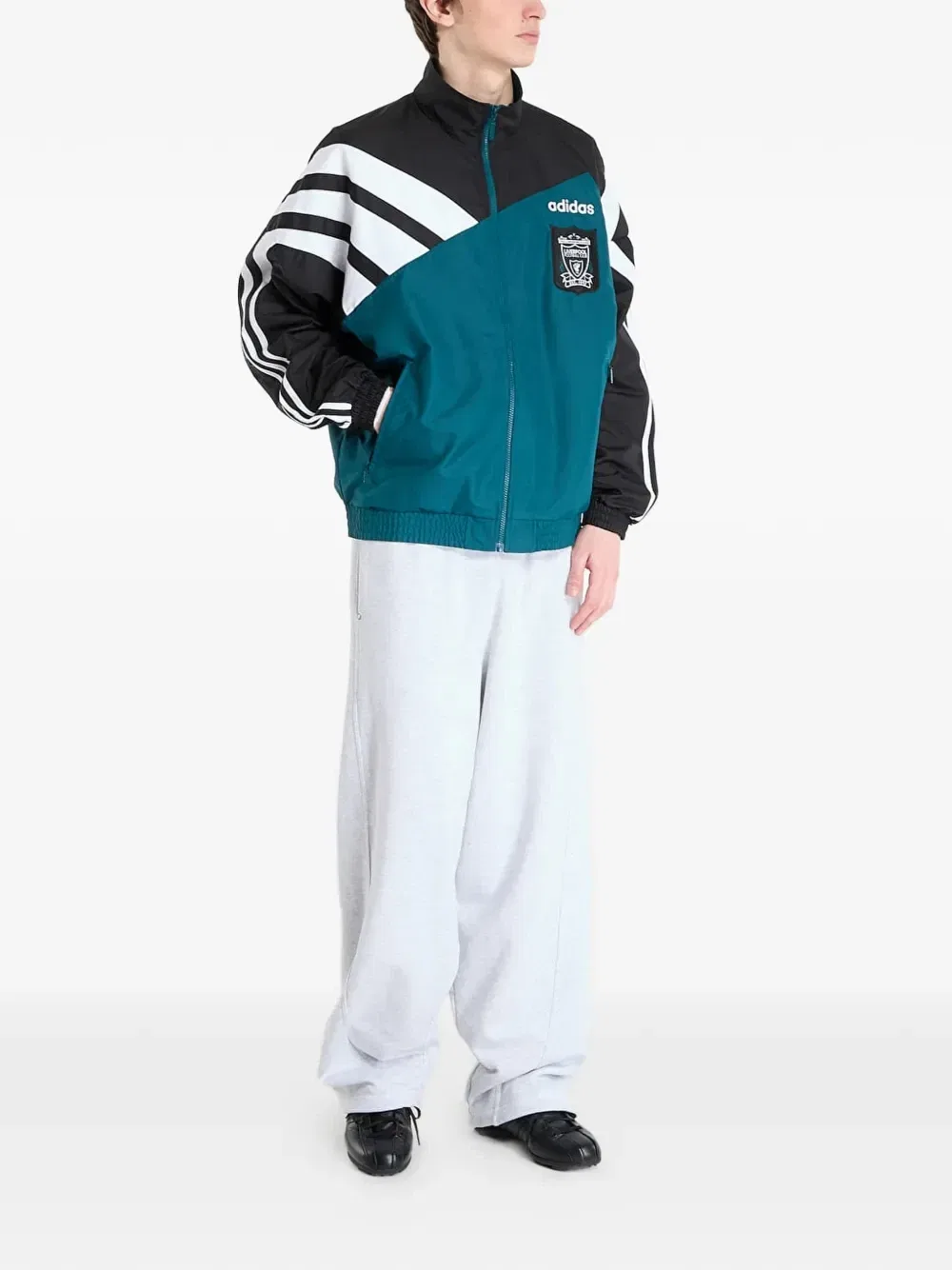 Спортивная куртка Adidas Liverpool FC 95, черный — фото 2