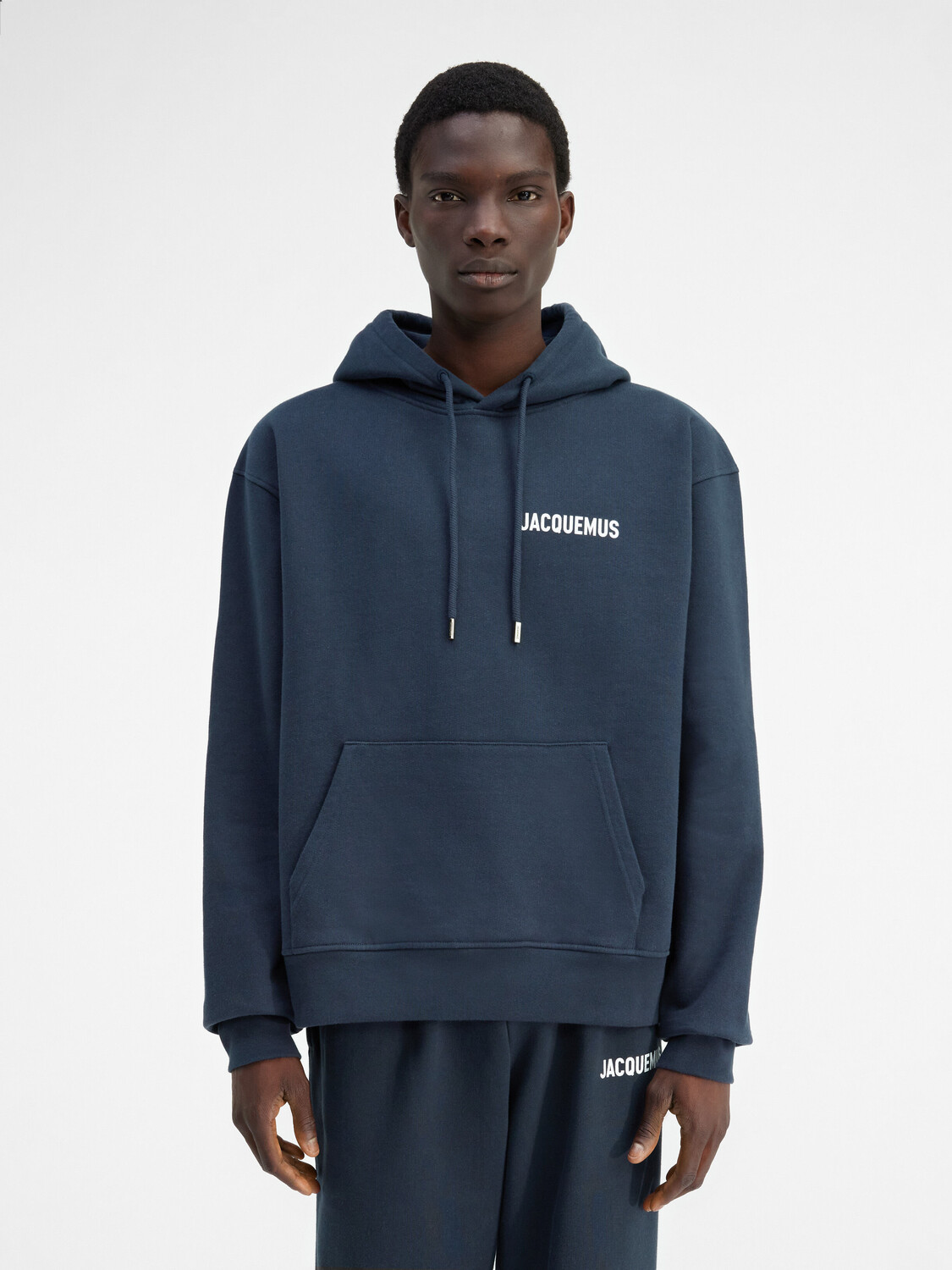 

Толстовка с капюшоном JACQUEMUS The Jacquemus sweatshirt, темно-синий