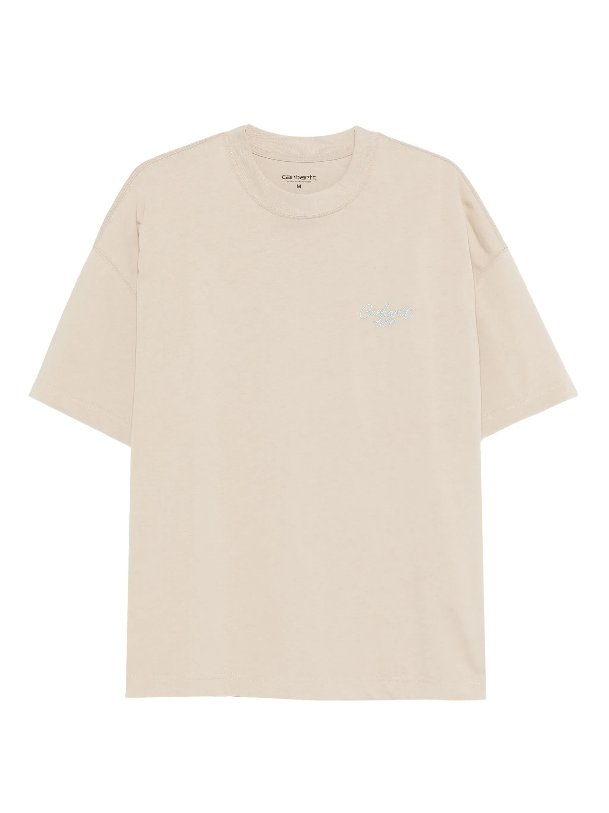

Футболка с фирменным сценарием Carhartt Wip, бежевый