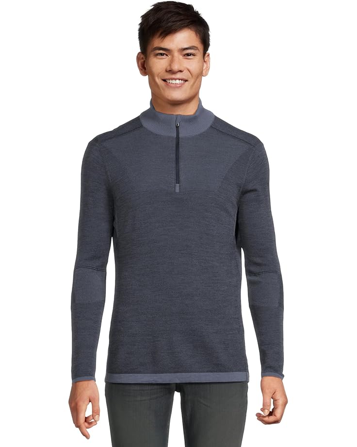 

Мужская футболка Smartwool Intraknit Alpine 1/4 Zip, Nightfall Blue, Синий, Мужская футболка Smartwool Intraknit Alpine 1/4 Zip, Nightfall Blue