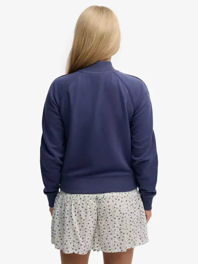 Спортивная куртка Athletic Essentials на молнии, темно-синяя (Mariner Navy) Superdry — фото 2