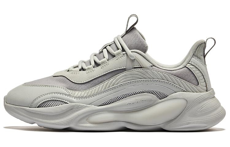 

Кроссовки ERKE Wei Yang Lifestyle Shoes Men Low-top Mist Gray, серый