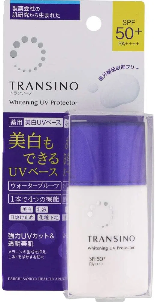 Набор для ухода за кожей Transcino Medicated Whitening UV Protector SPF50+ 30 мл