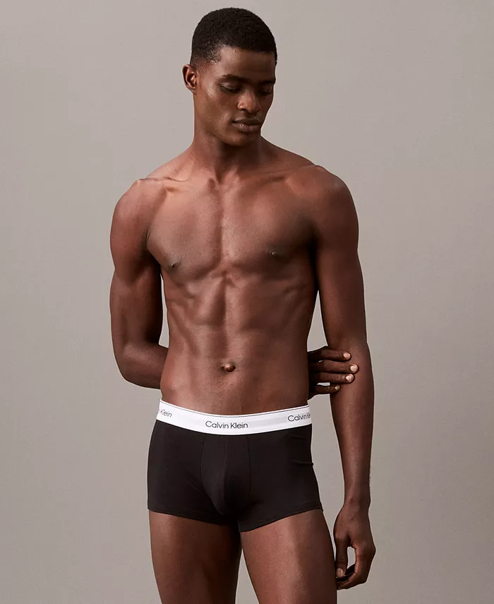 Мужские трусы-боксеры Icon Stretch Low Rise, 3 шт Calvin Klein — фото 4
