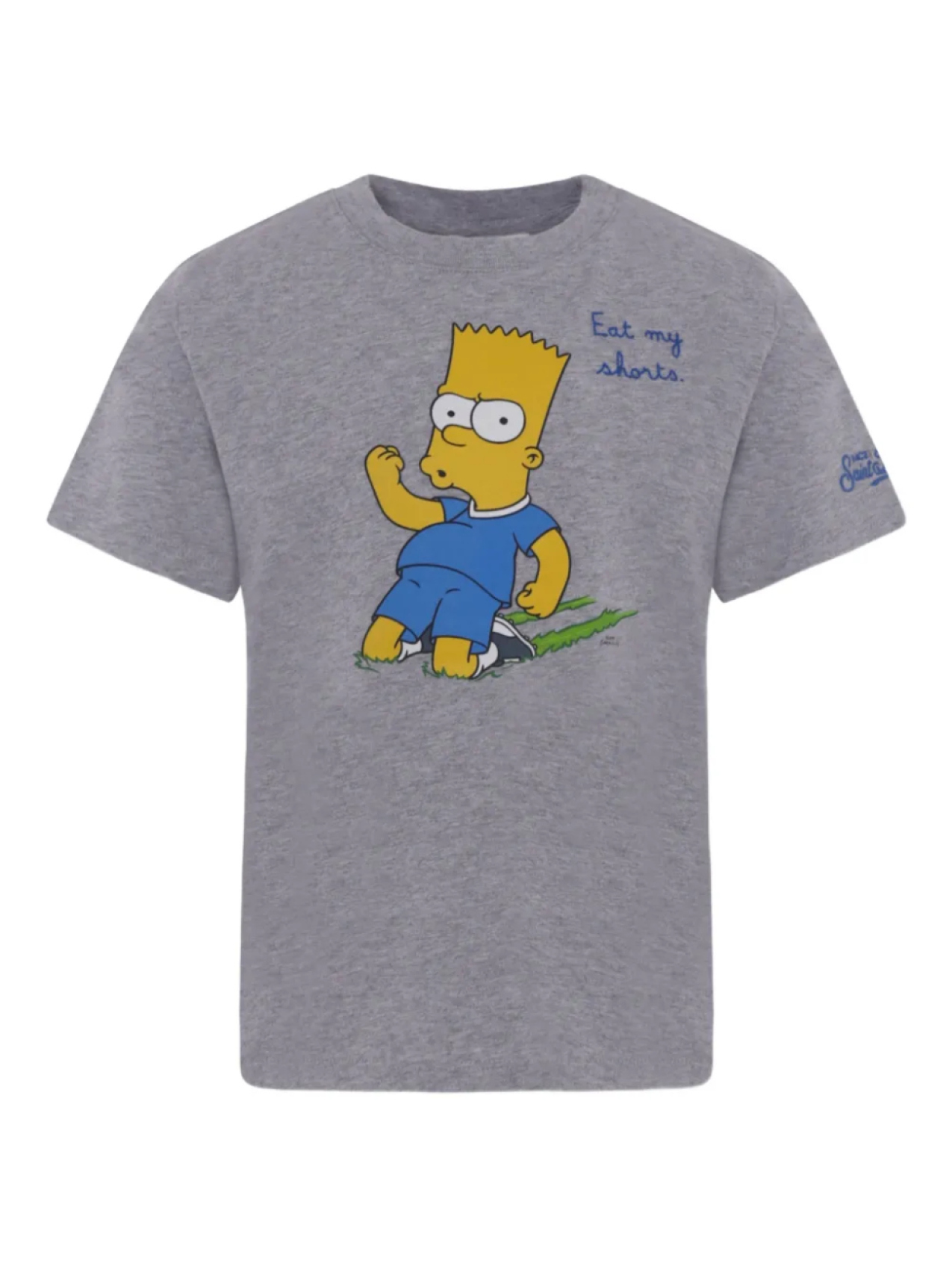 

Футболка с принтом X The Simpsons Bart MC2 Saint Barth Kids, серый