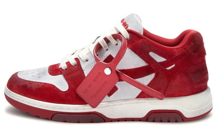 

Кроссовки мужские Off-White Out Of Office, красный