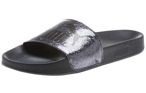 Тапочки leadcat glitz slide black Puma, черный — фото 3
