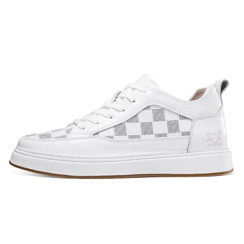 

Mansion bull Ботинки Bull's House Casual Unisex белые увеличивающие рост на 10 см, цвет White Height Increasing 10CM