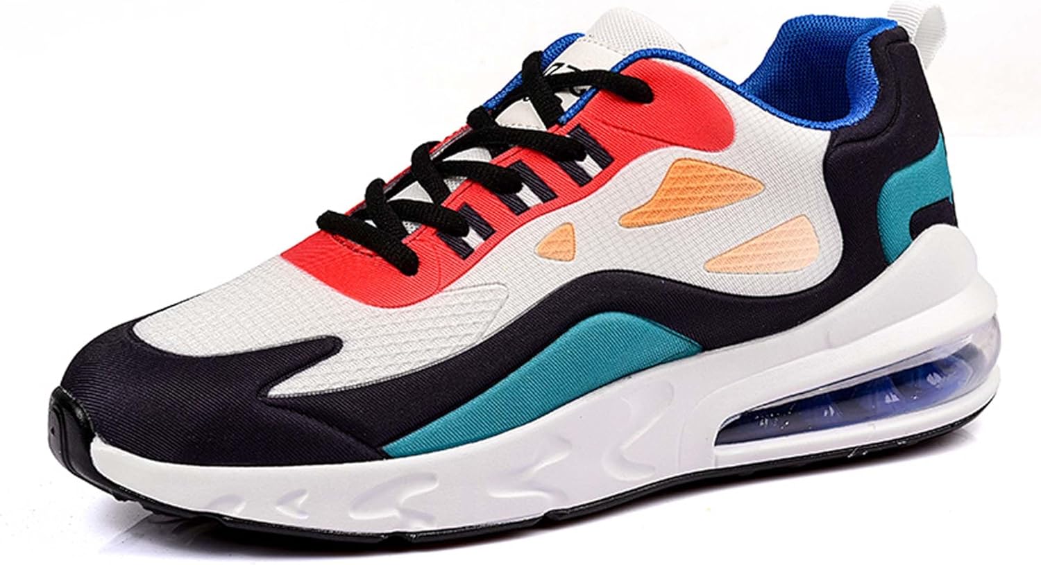 

Мужские легкие кроссовки для бега, модные кеды для скейтбординга, уличная обувь с противоскользящей подошвой, удобные повседневные кроссовки Dzbajrqm, белый/зеленый