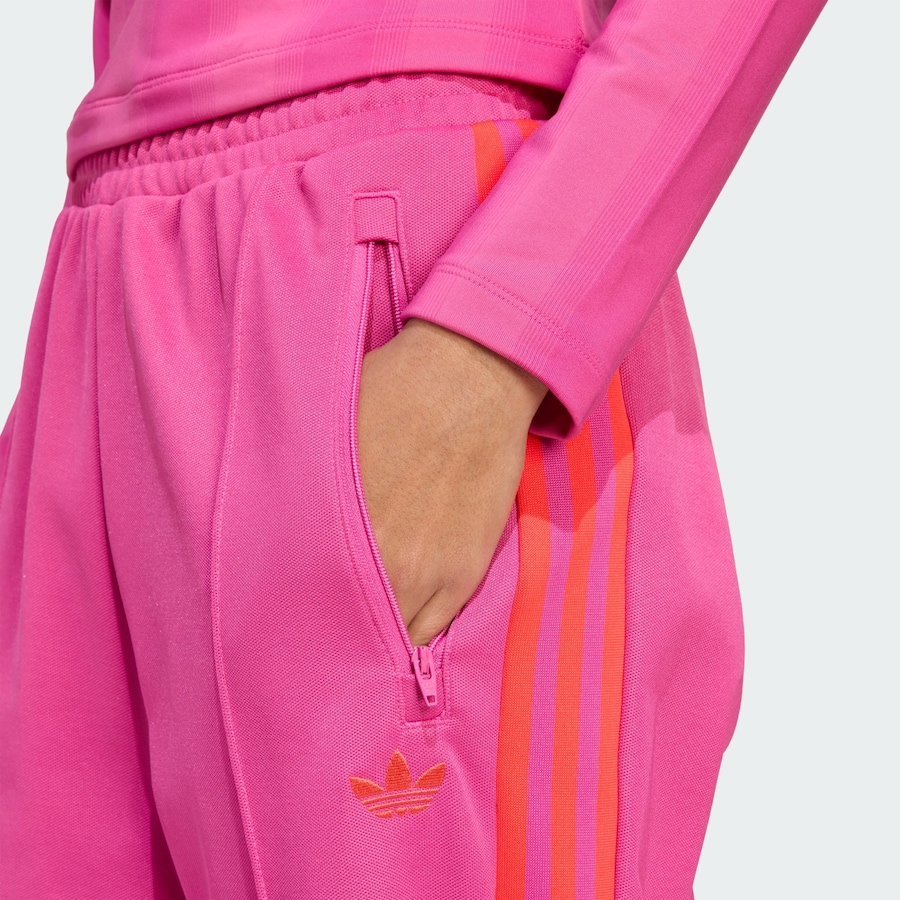 Обычные брюки ADIDAS ORIGINALS Graphic Track, розовый — фото 4
