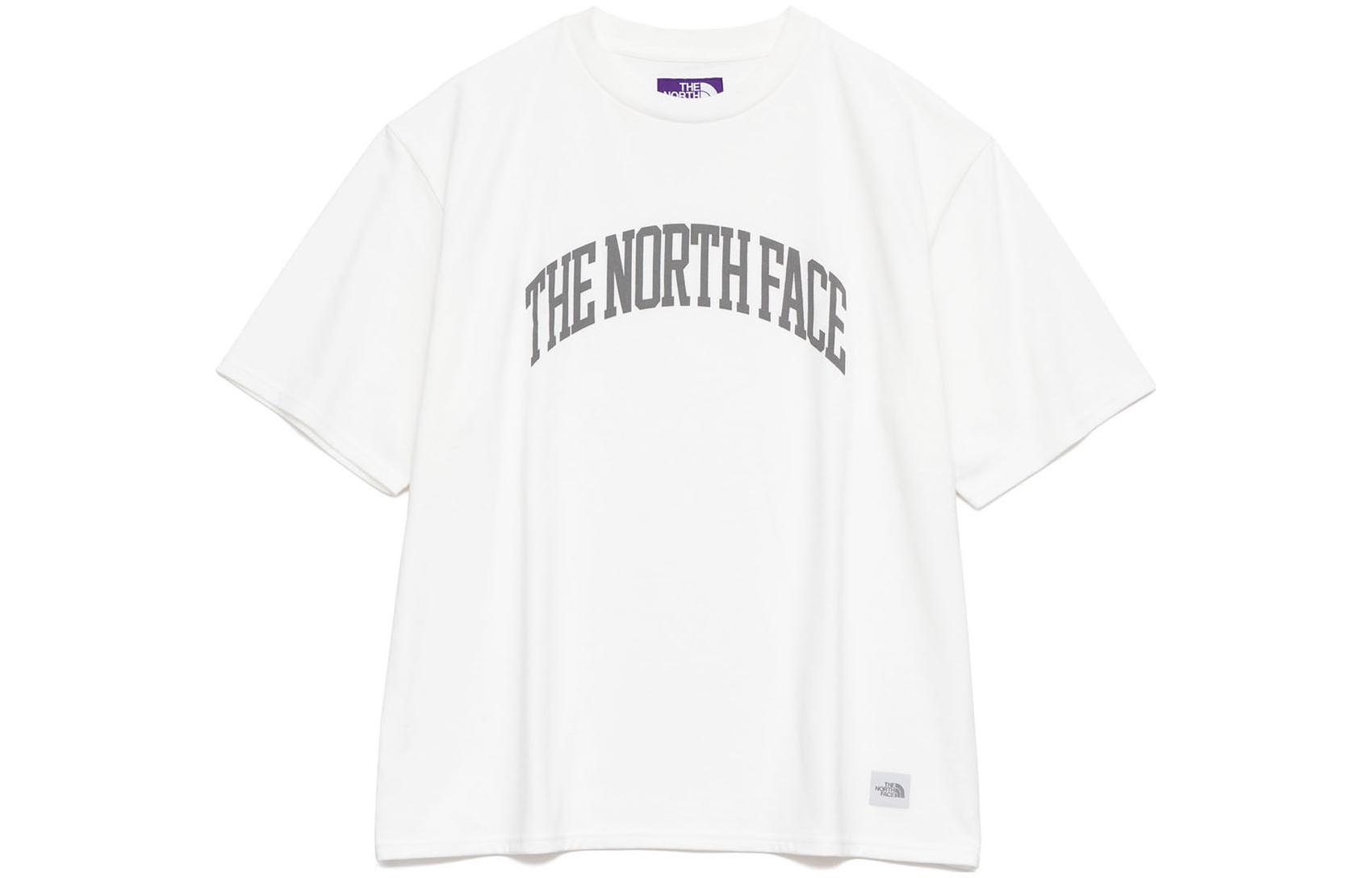 

Футболка унисекс экрю THE NORTH FACE PURPLE LABEL, Ecru