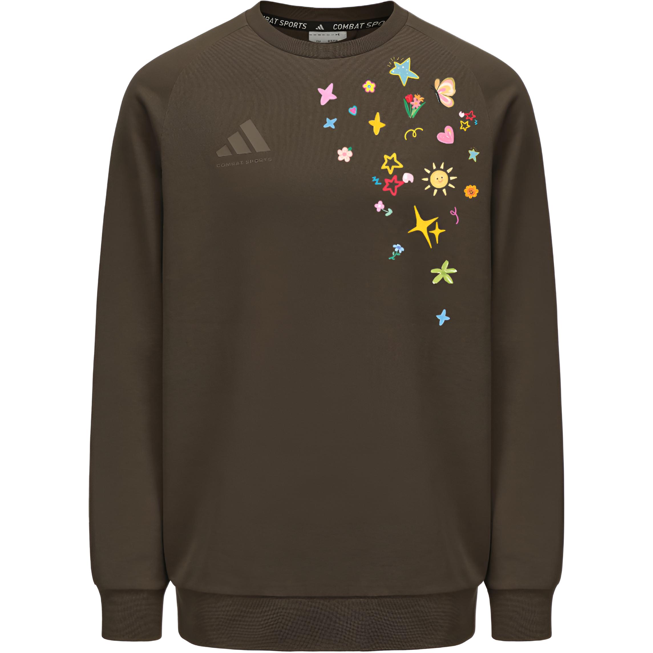 

Повседневный свитшот Unisex Adidas, Coffee