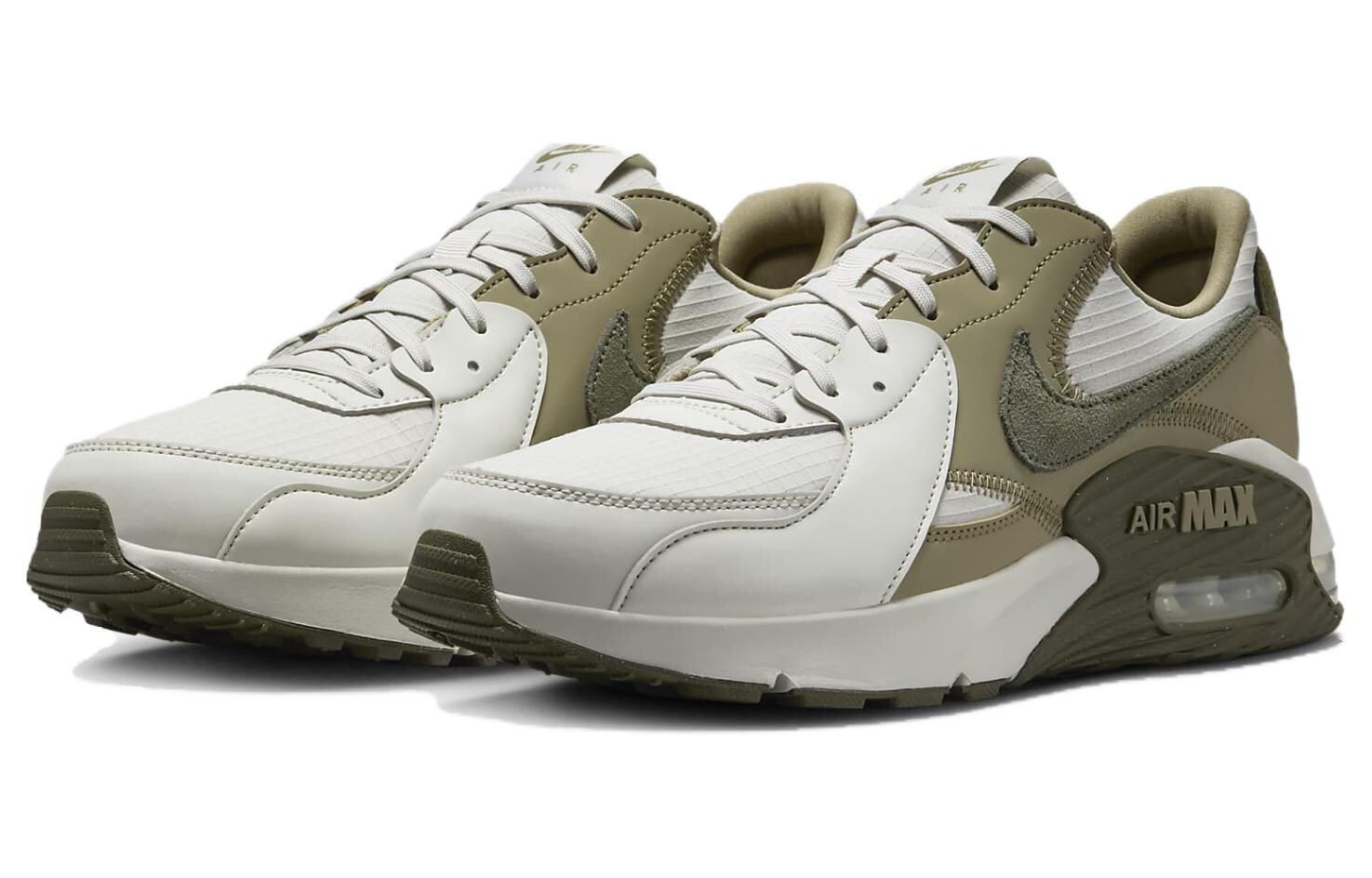 Кроссовки Nike Air Max Excee Мужчины, Beige/Green — фото 3