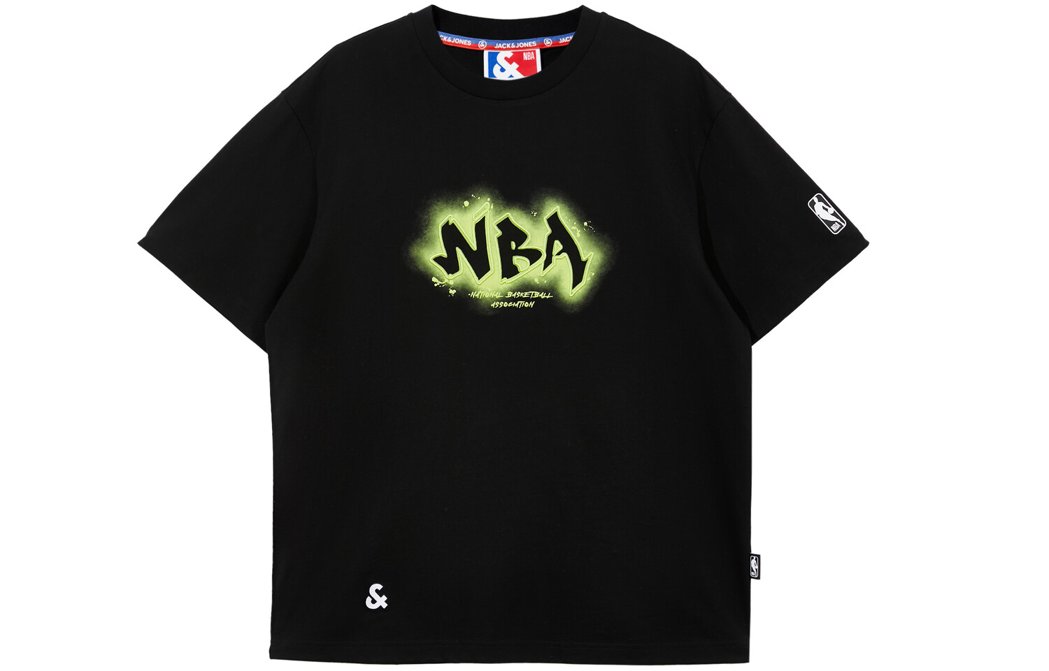 

Футболка Nba X Jack&Jonesxnba унисекс Jack Jones, черный