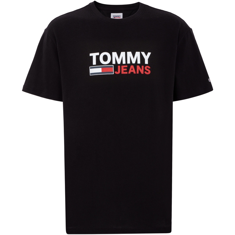 Tommy Hilfiger Футболка унисекс черная — фото 3