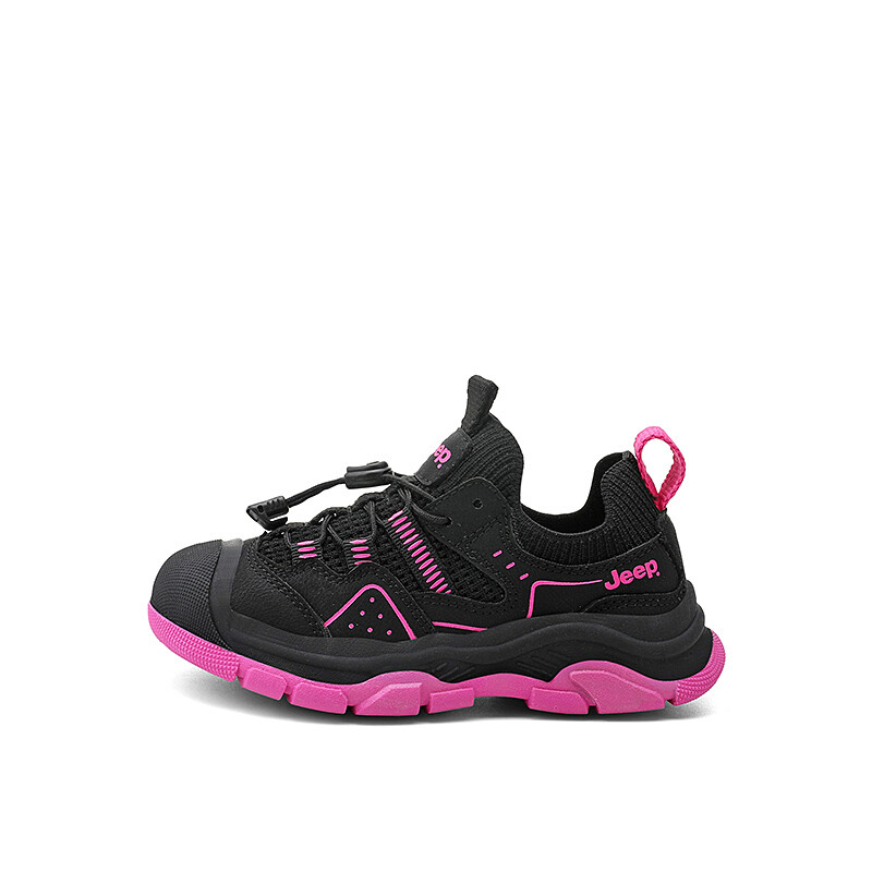 

Кроссовки Jeep Kids Lifestyle Shoes Kids Low-top Rose Powder, черный