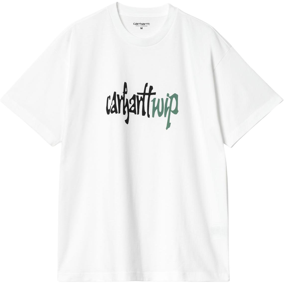 

Carhartt WIP Футболка FW24 S/S Brush WIP Unisex White, Белый, Carhartt WIP Футболка FW24 S/S Brush WIP Unisex White