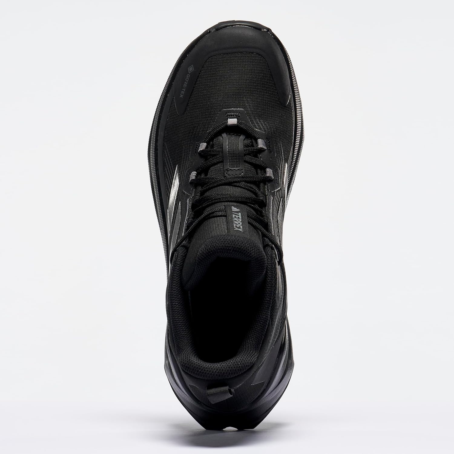 Мужские походные ботинки Adidas Terrex Trailmaker 2.0 Mid Top с Gore-tex, черный/серый/угольный — фото 3