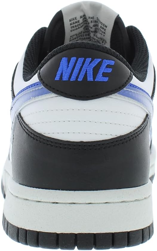 Кроссовки Nike Boys' Dunk Low SE, черный/синий — фото 4