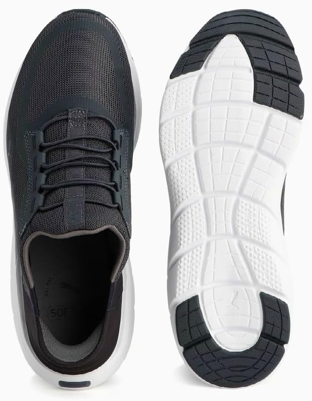 Мужские беговые кроссовки PUMA, синий/серый/темно-синий — фото 4