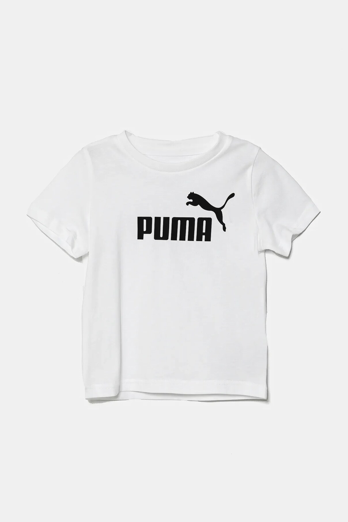 

Футболка детская из хлопка с логотипом ESS No. 1 Puma, белый
