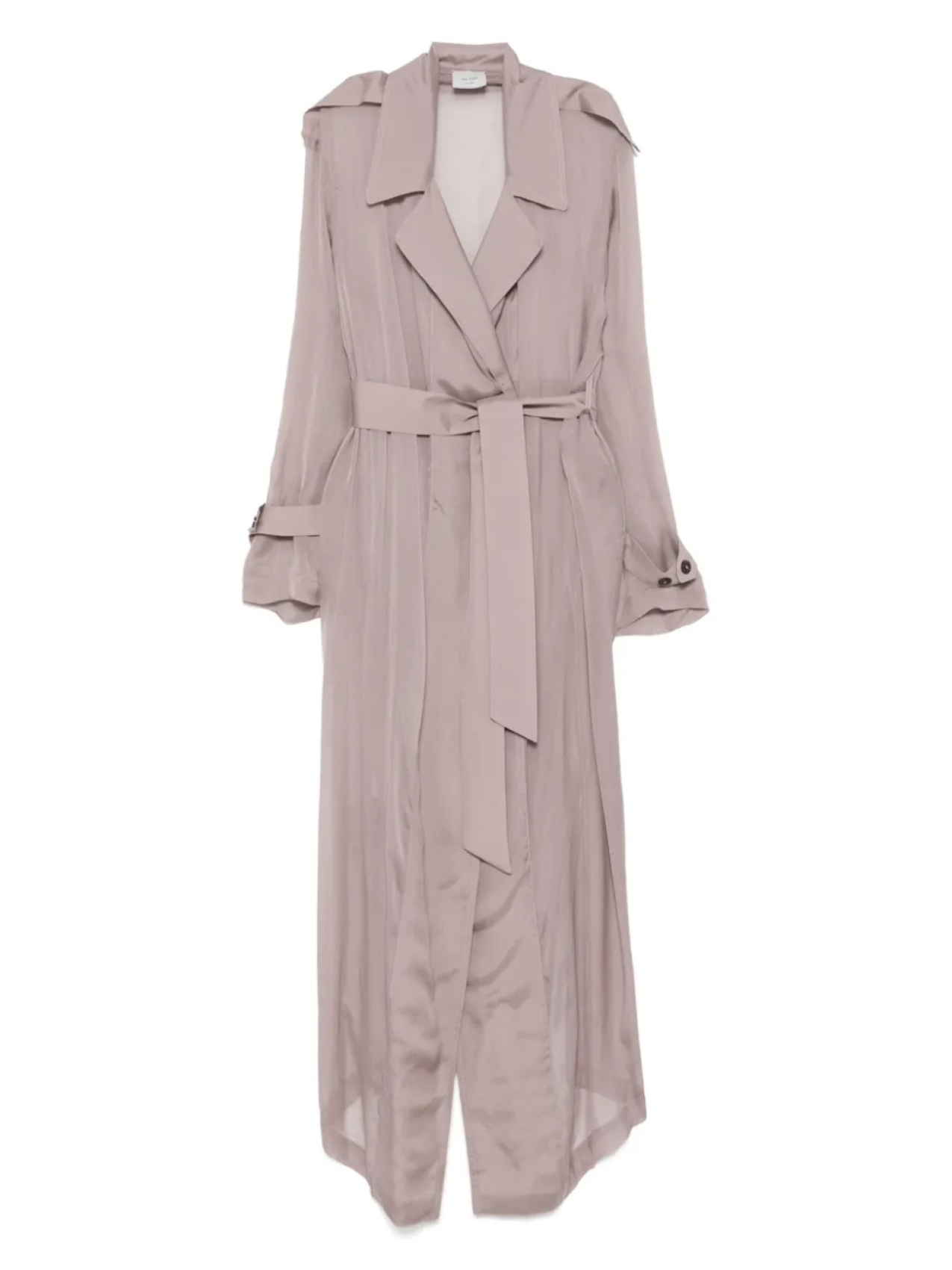 

Шифоновый тренч Spolverino Alysi, фиолетовый