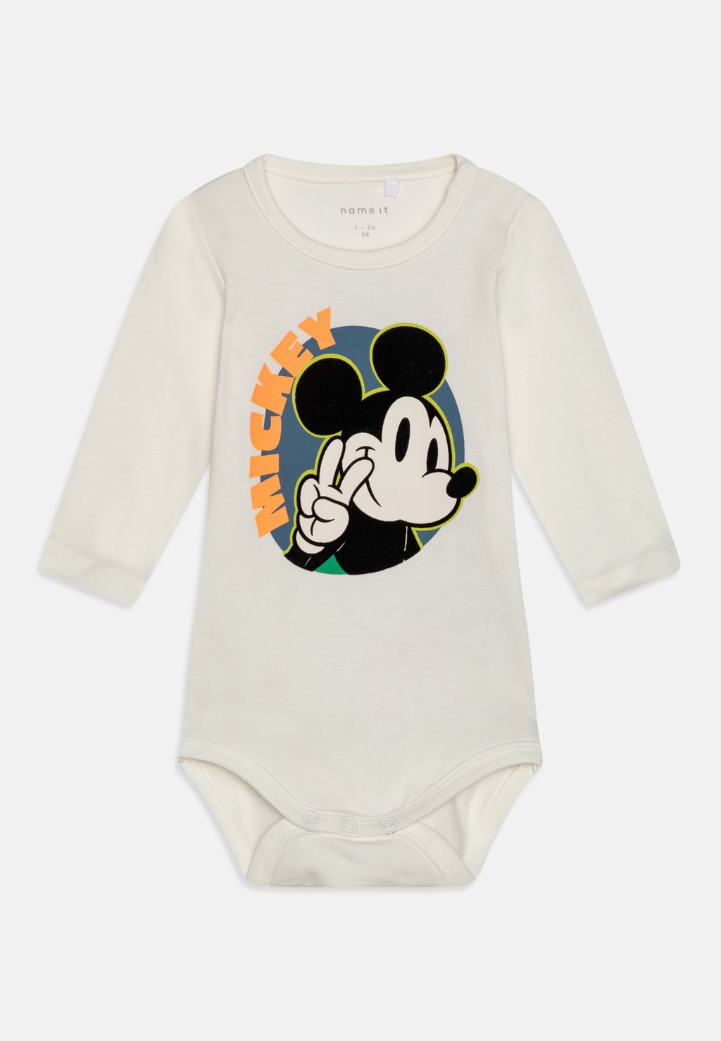 

Боди NBMJESPER MICKEY LS WDI Name it, цвет white alyssum