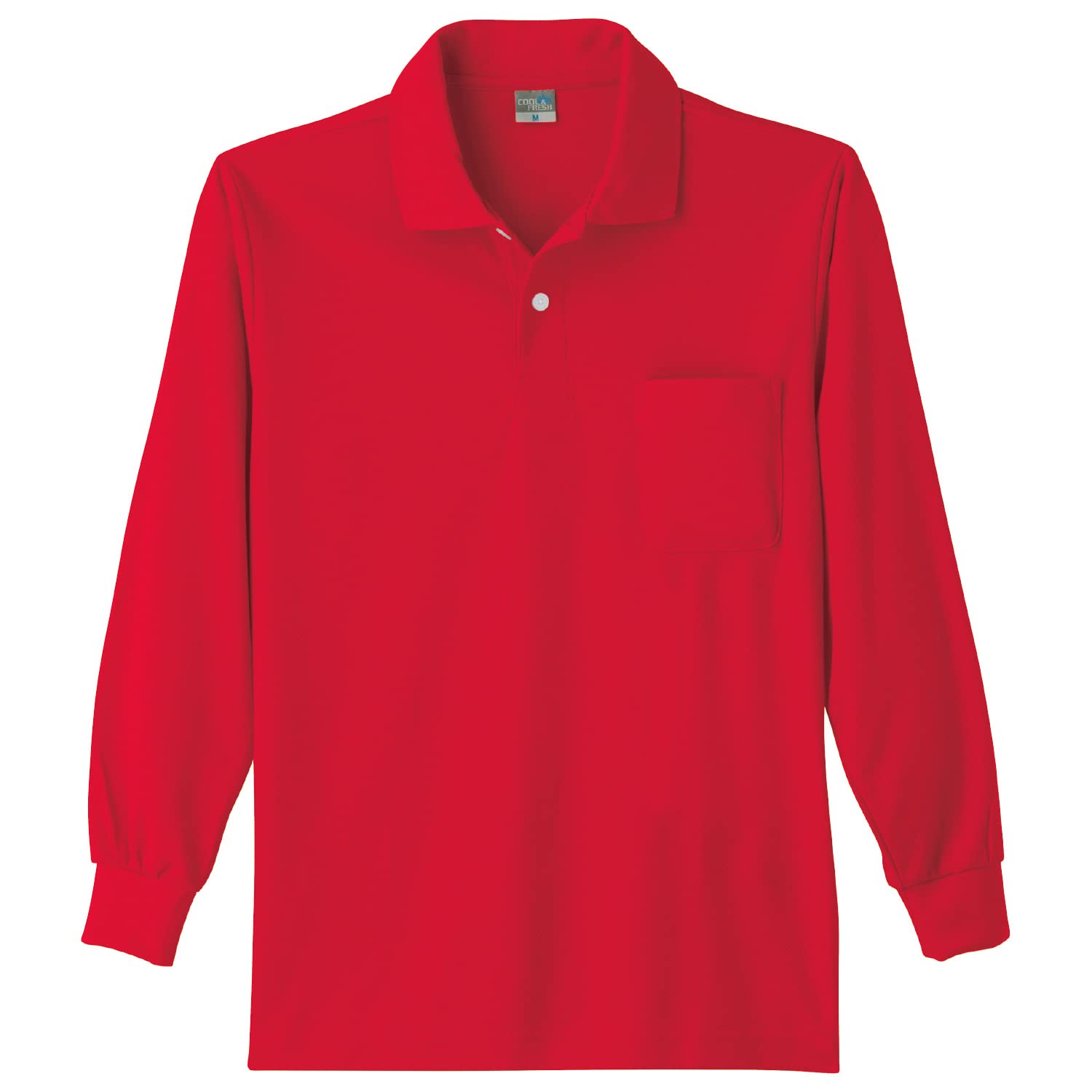 

Поло-рубашка с длинным рукавом Kokuraya Poloizm 9007 Dry, 9007-10-S, размер S, красная