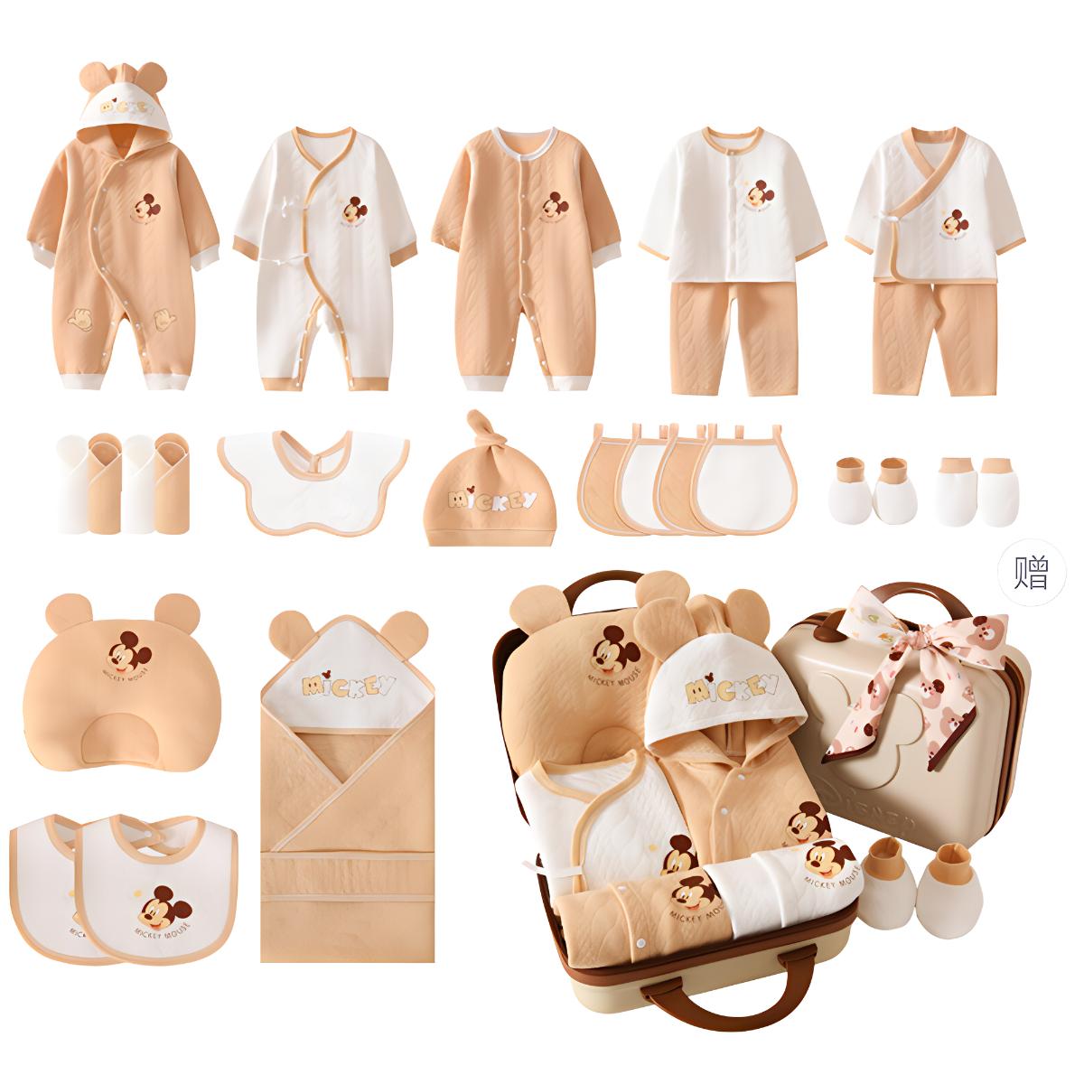 

Подарочный набор для малыша 26 предметов для младенцев и детей ясельного возраста Disney, [Password Suitcase]26 Pcs Thermal Coffee Set