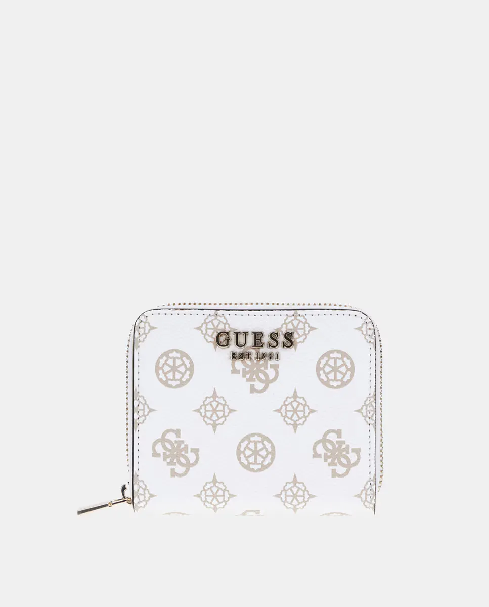 

Guess Laurel slg smail белый кошелек, белый