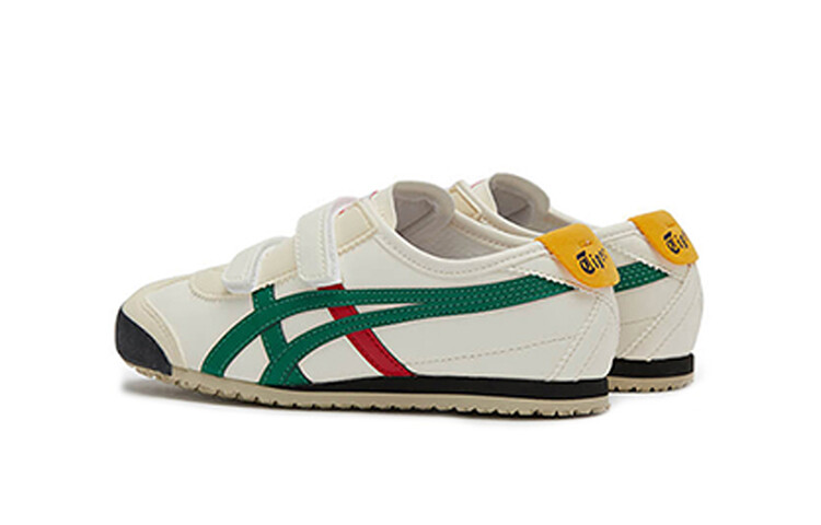 MEXICO 66 Kids Lifestyle Shoes PS Low-top Белый/Зеленый/Красный Onitsuka Tiger — фото 3