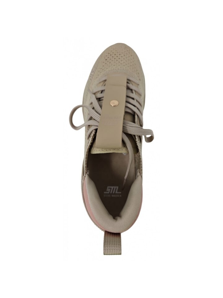 Кроссовки на шнуровке Steve Madden Sneaker Surge 1R, бежевый — фото 2