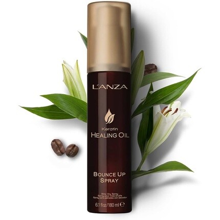 Кератиновое лечебное масло для волос Bounce Up, придает объем и блеск, 200 мл, L'Anza — фото 2
