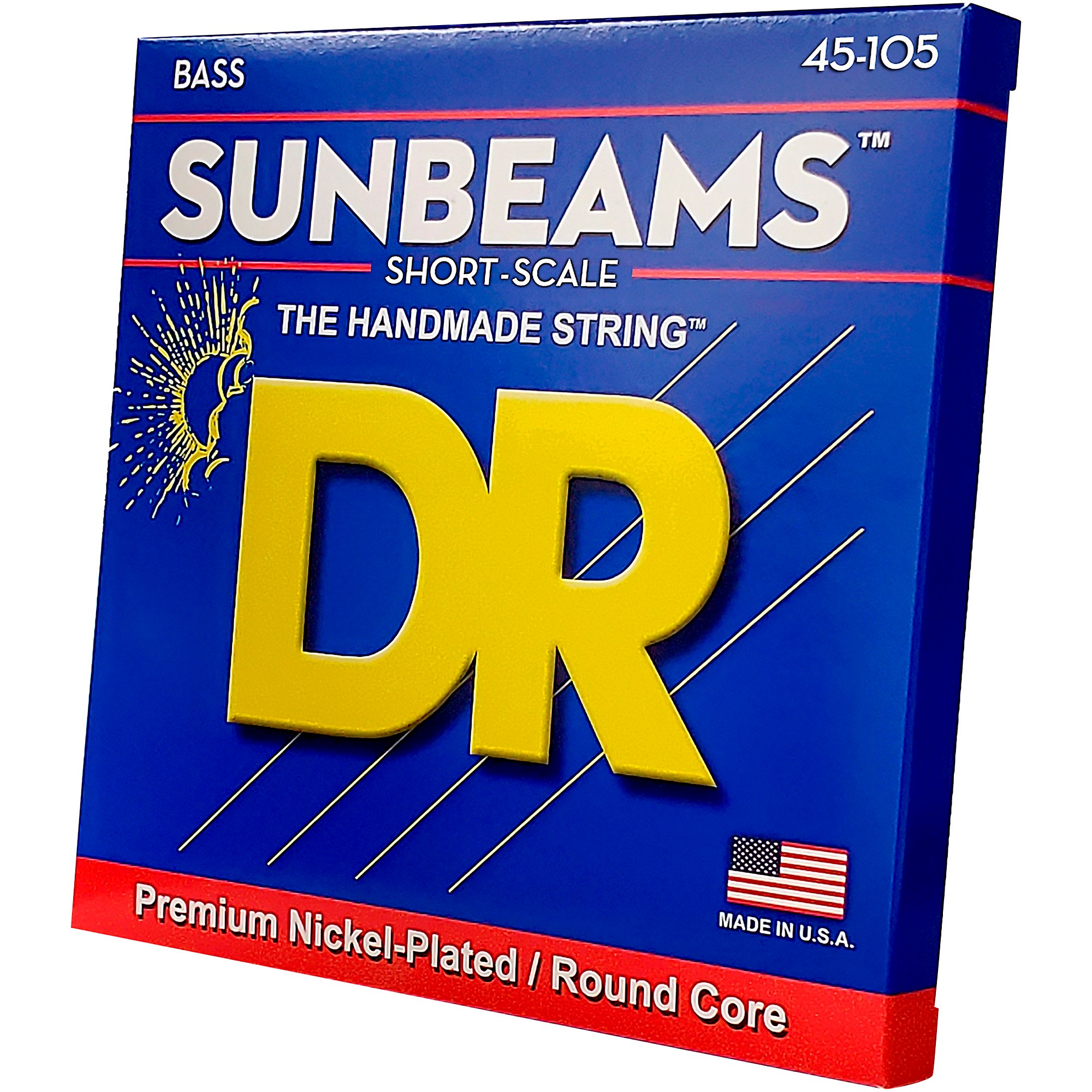 

Струны DR Sunbeams SNMR-45, 4-струнные басовые струны средней короткой мензуры DR Strings