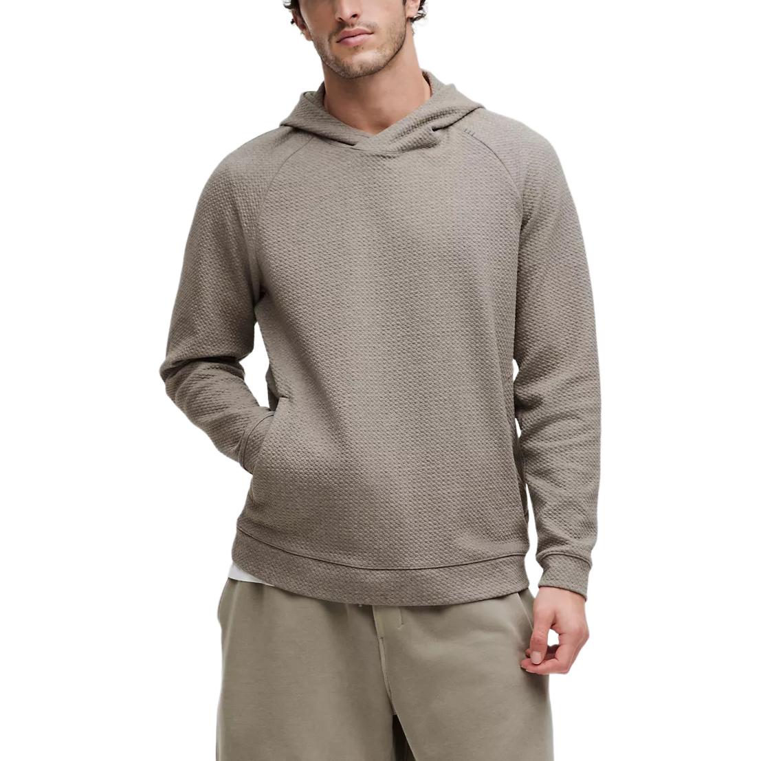 

Толстовка мужская с капюшоном Moderate Others Lululemon, mixed коричневый серый/черный/hhrv/blk