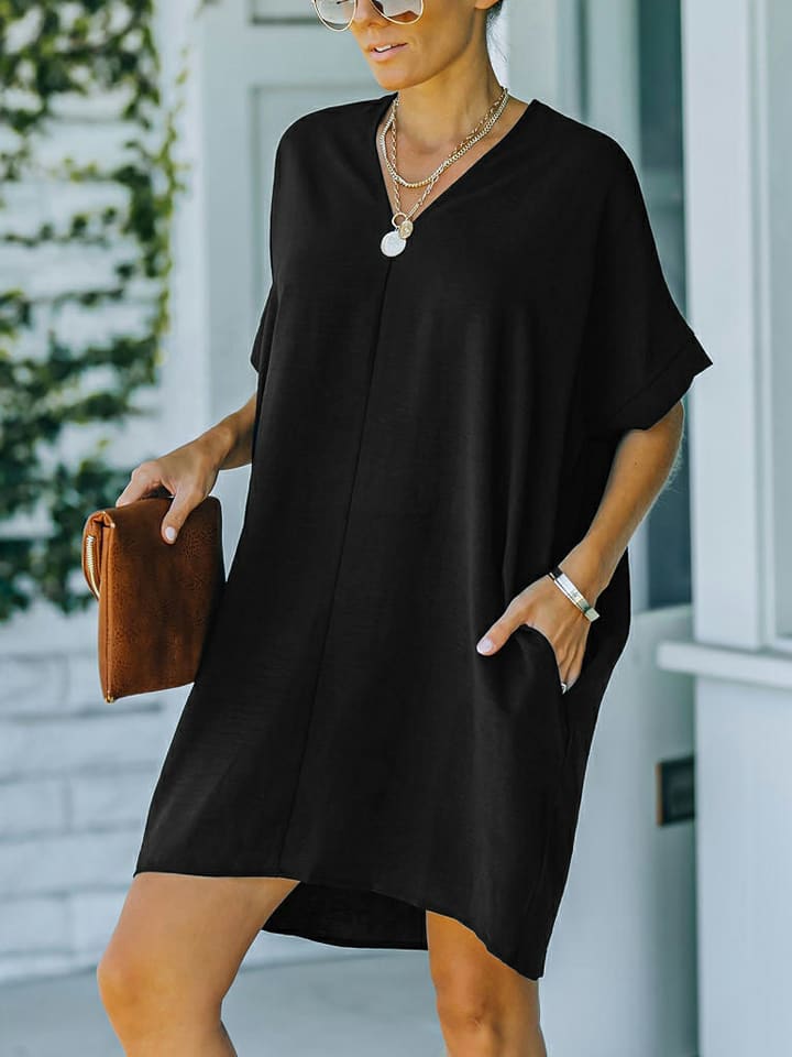 

Короткое платье Milan Kiss, черный