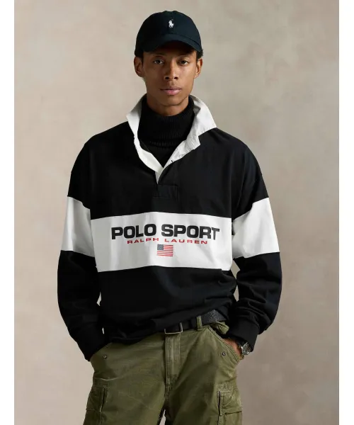 

Толстовка Relaxed fit Polo Ralph Lauren, черный