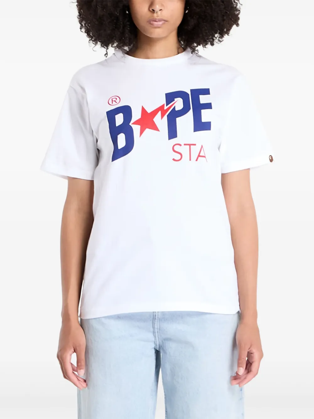 

Футболка Bape sta A Bathing Ape, белый