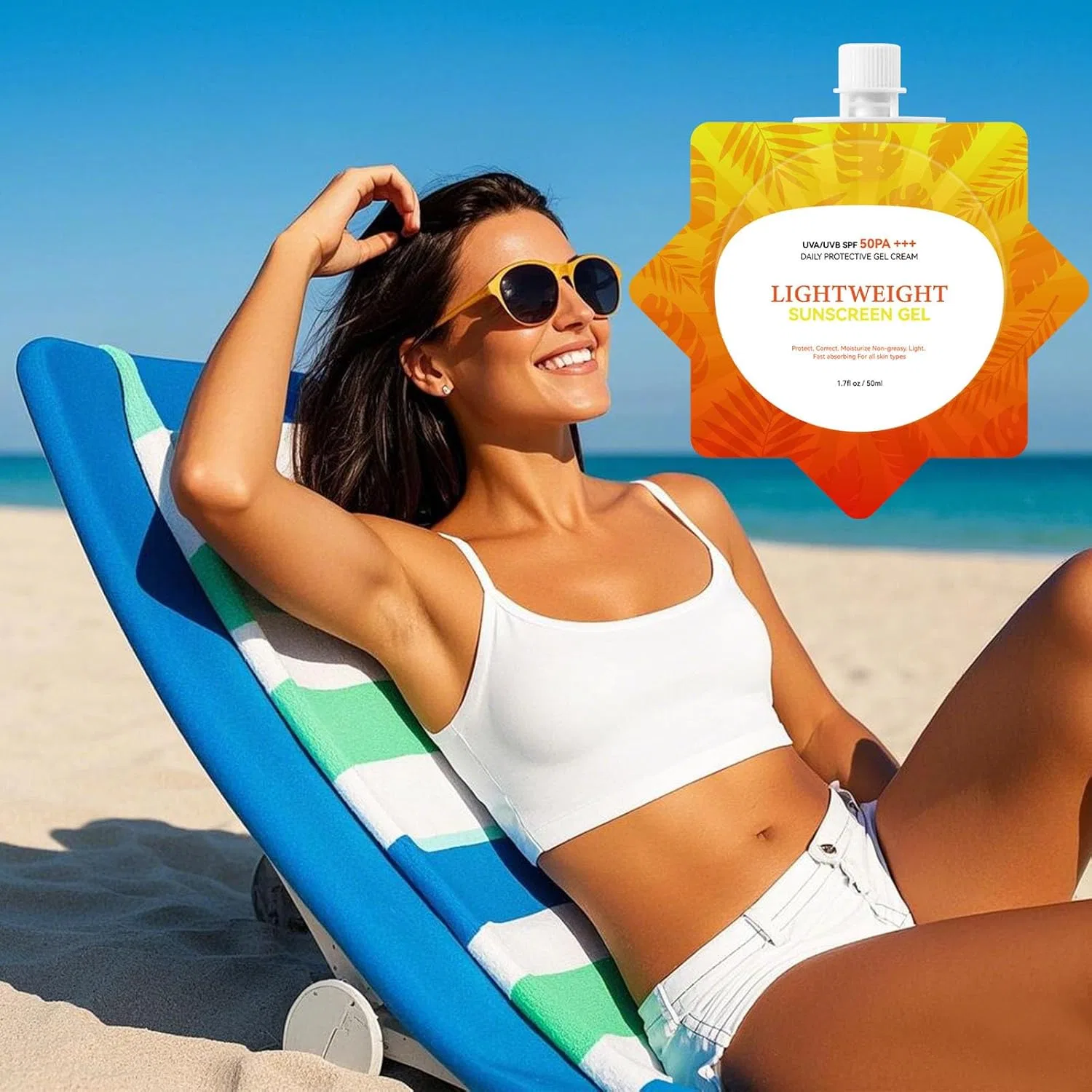 Солнцезащитный крем Ultrawhite Airy-Fit SPF 50 PA++++ Generisch — фото 2