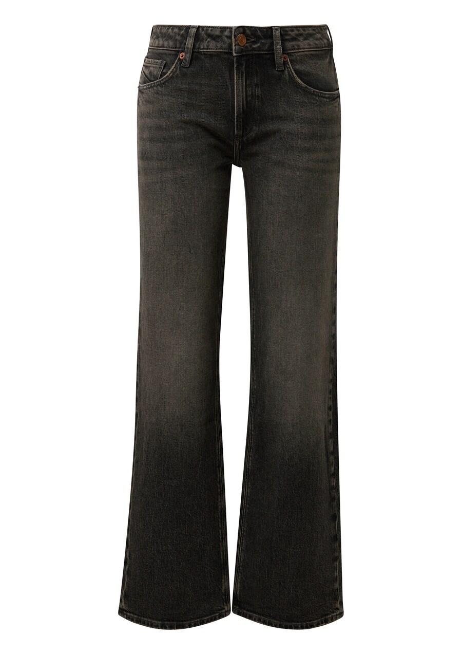 

Джинсы с широкими штанинами QS Catie, Grey Denim