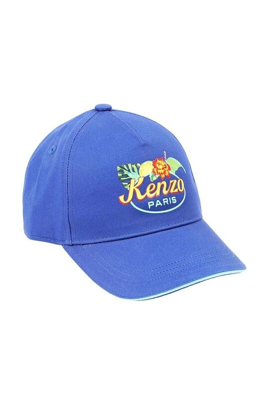 

Детская хлопковая бейсболка Kenzo kids, синий