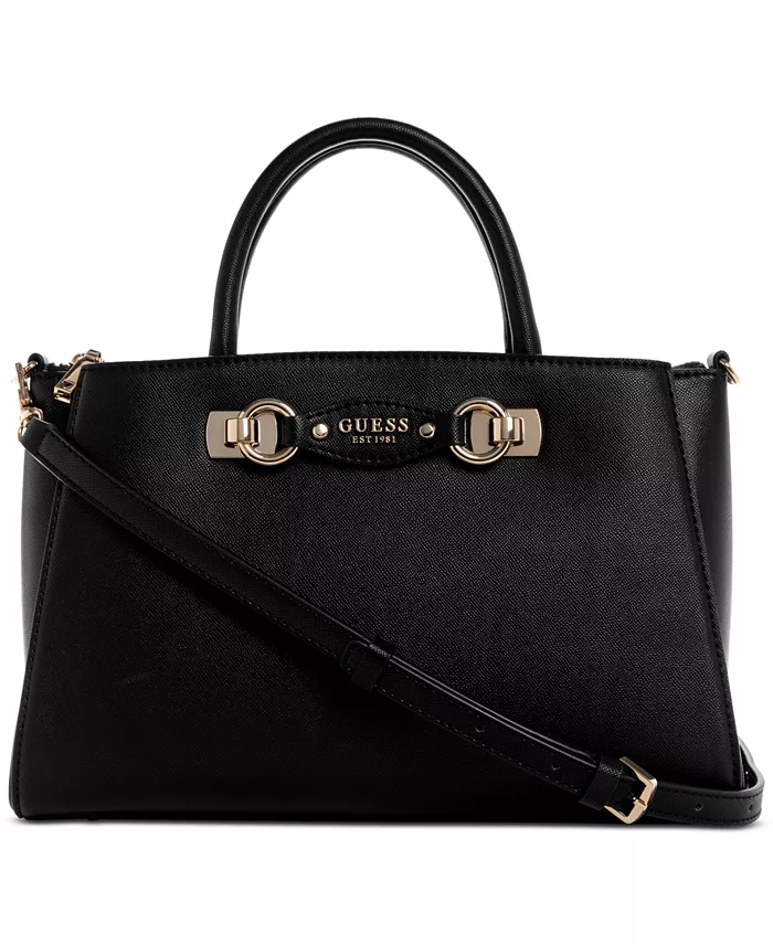 

Сумка-портфель Mimina Girlfriend среднего размера GUESS, черный