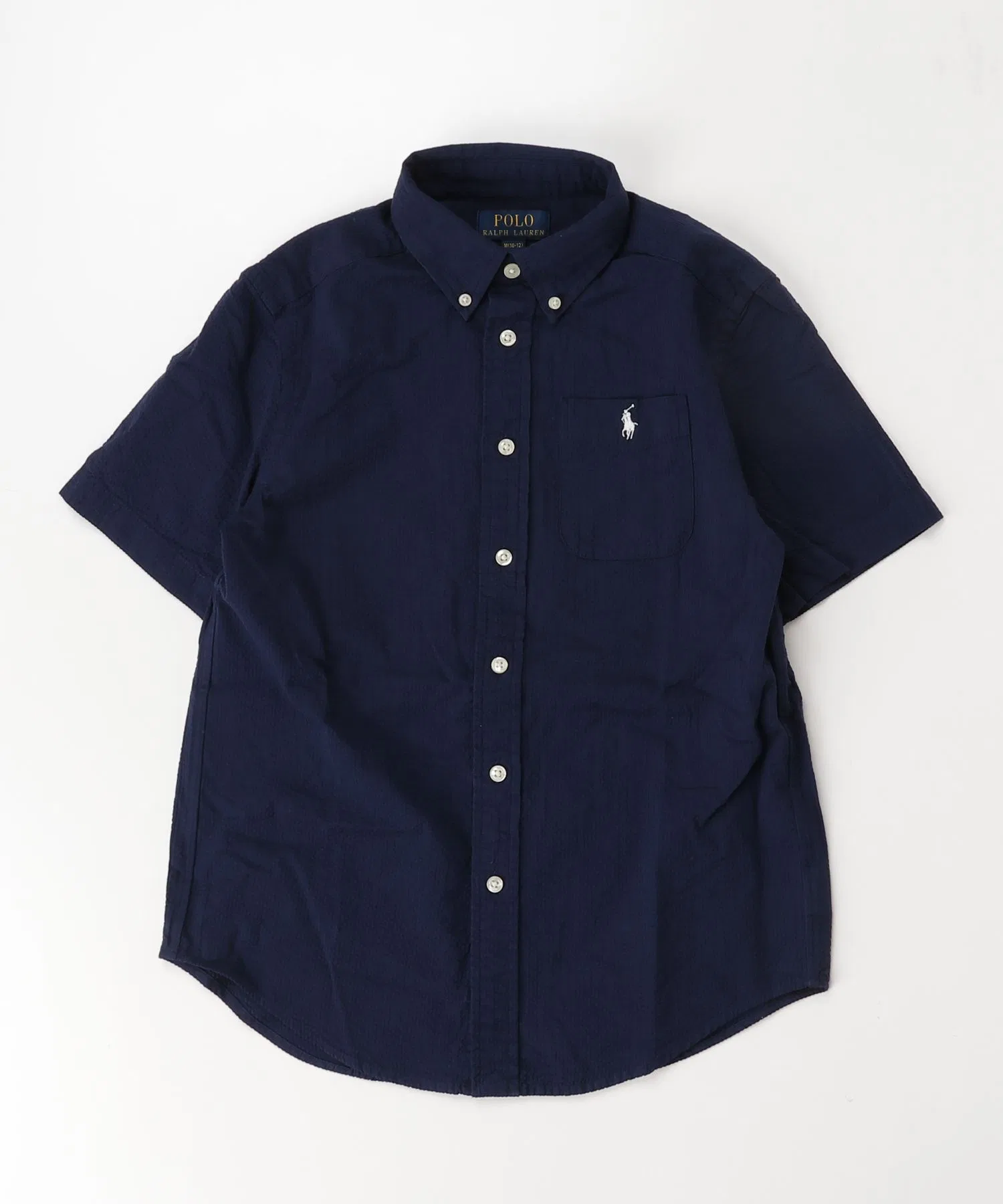 Детская рубашка Polo Ralph Lauren Childswear с коротким рукавом — фото 3