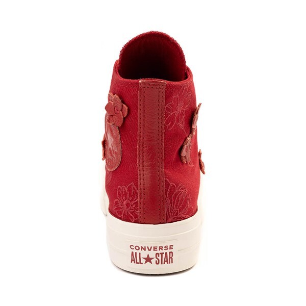 Кроссовки Converse Chuck Taylor All Star Lift 3D Florals High Top Sneaker, цвет Days Ahead/Egret — фото 4