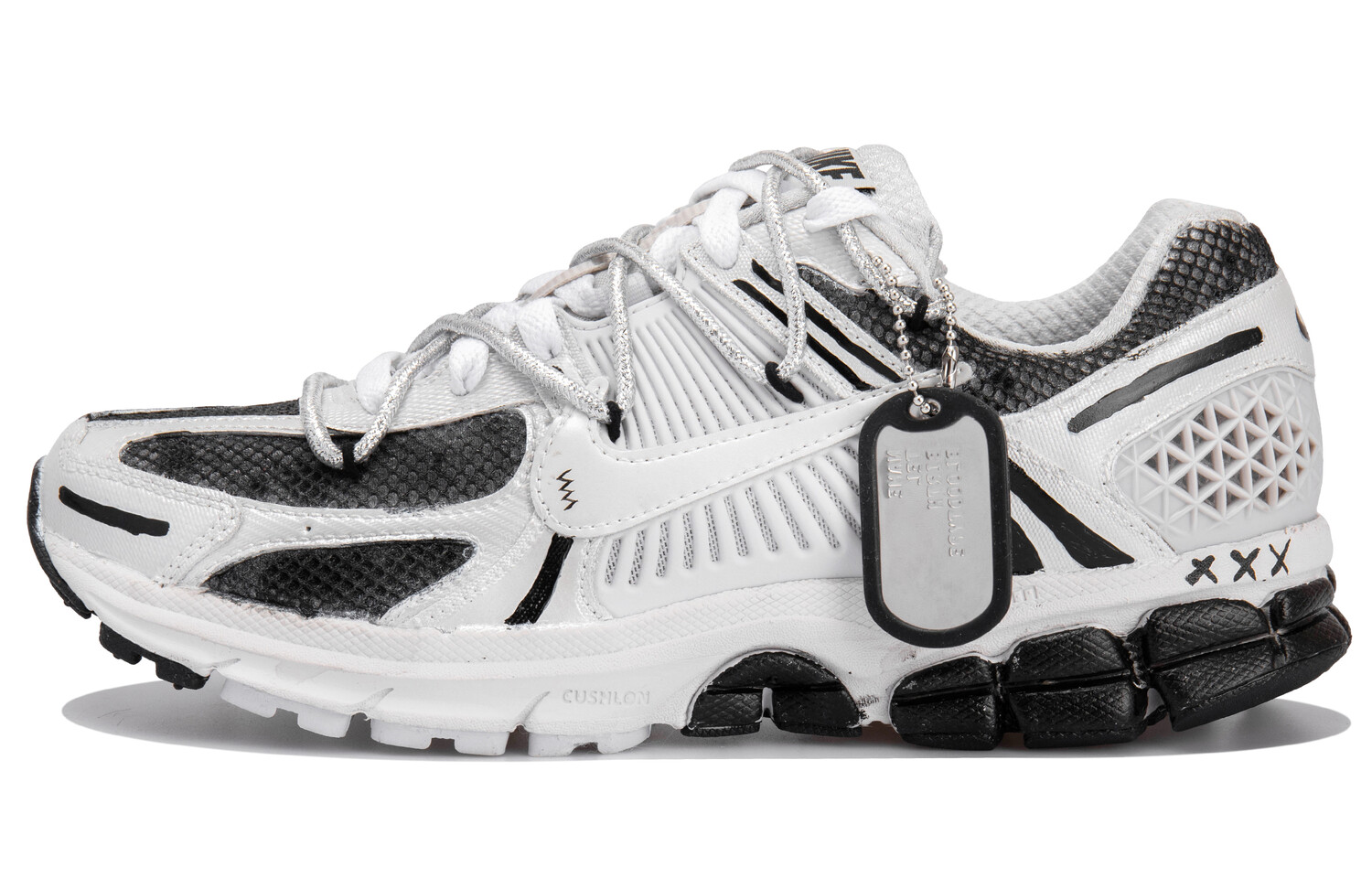 

Кроссовки Air Zoom Vomero 5 унисекс с низким верхом черного/белого цвета Nike