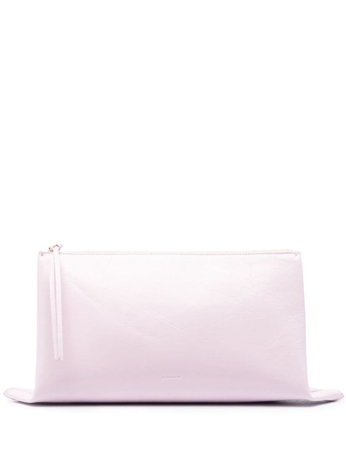 

Jil Sander клатч с тисненым логотипом, фиолетовый