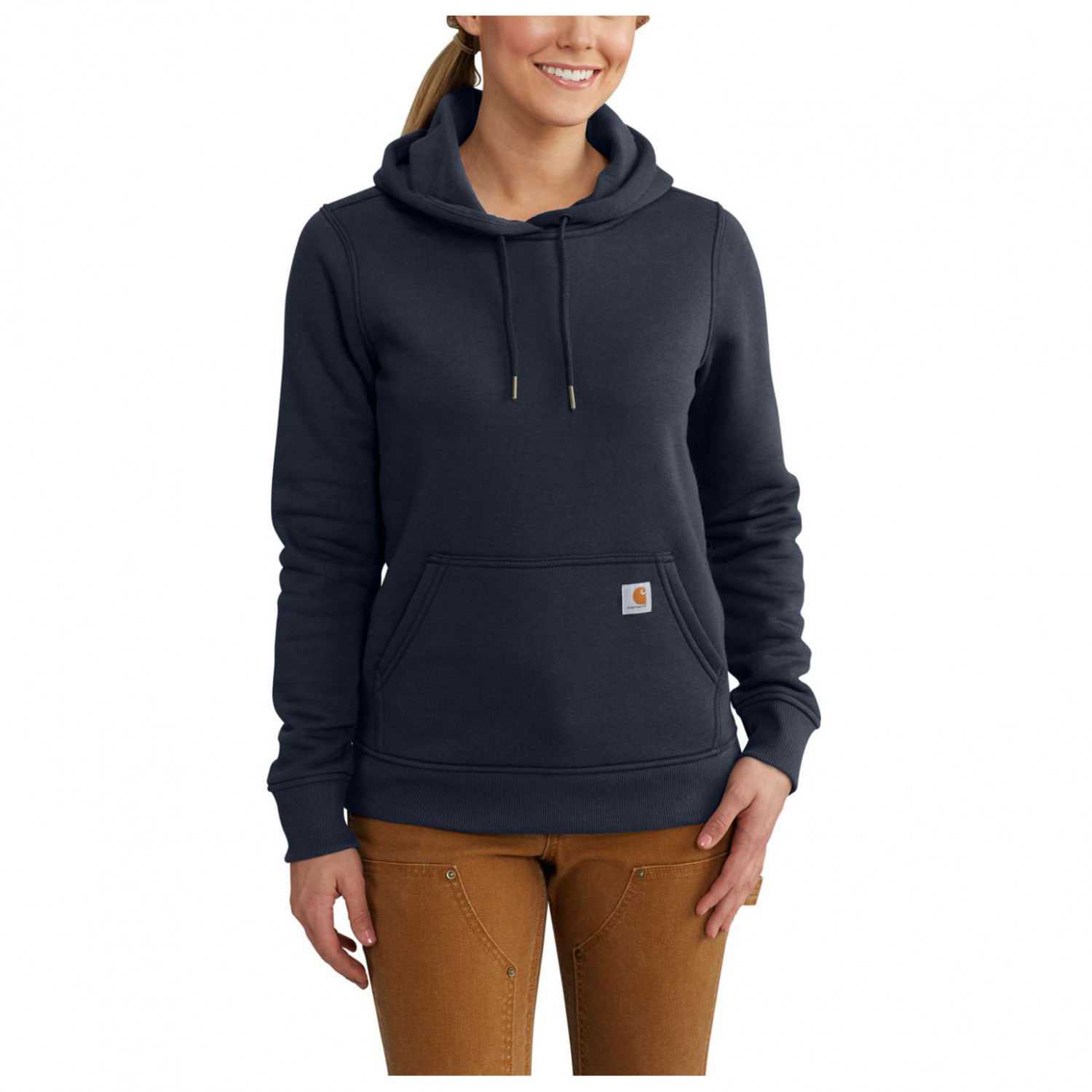 

Толстовка с капюшоном Carhartt Women's Clarksburg Sweatshirt, темно синий